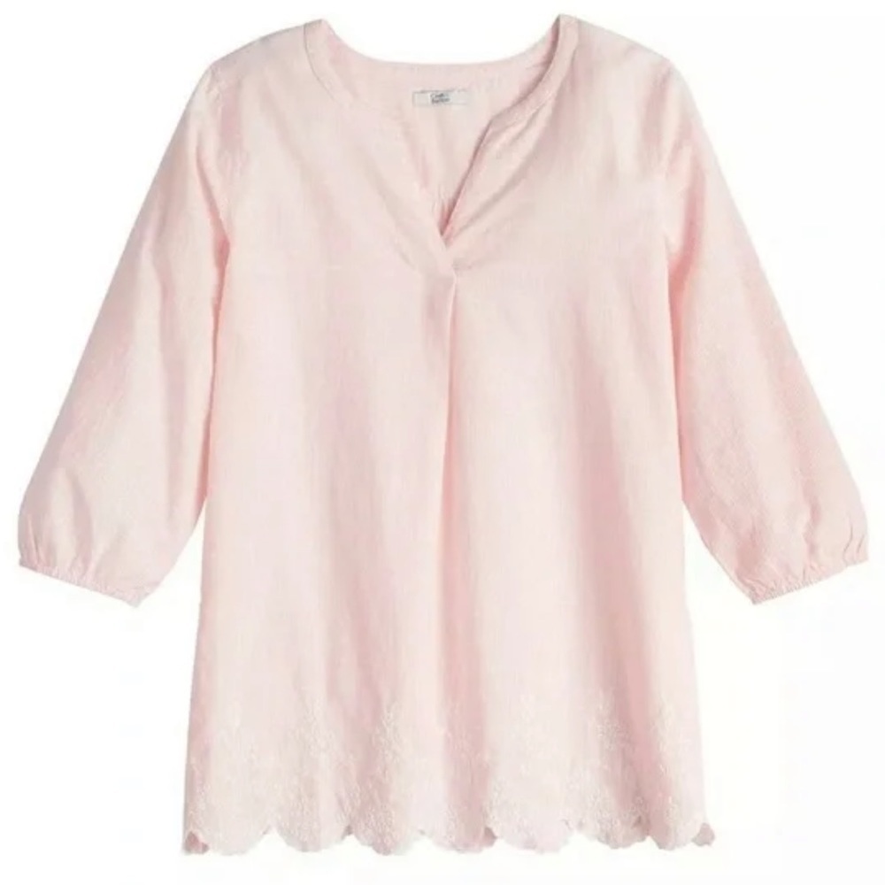 CROFT BARROW cotton blouse